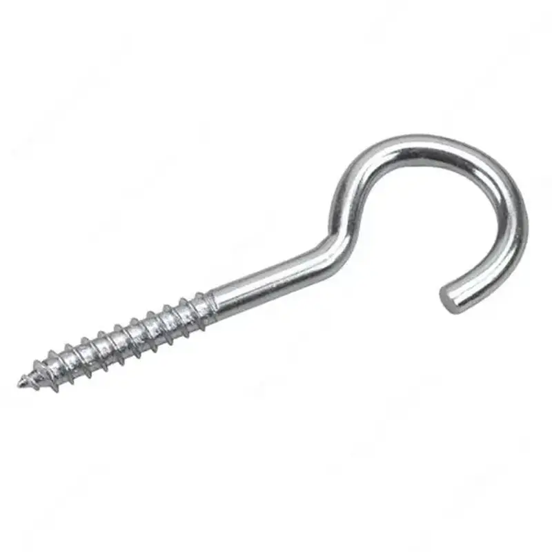 Richelieu Hardware 2712XS Screw Hook with Lag Thread Zinc
