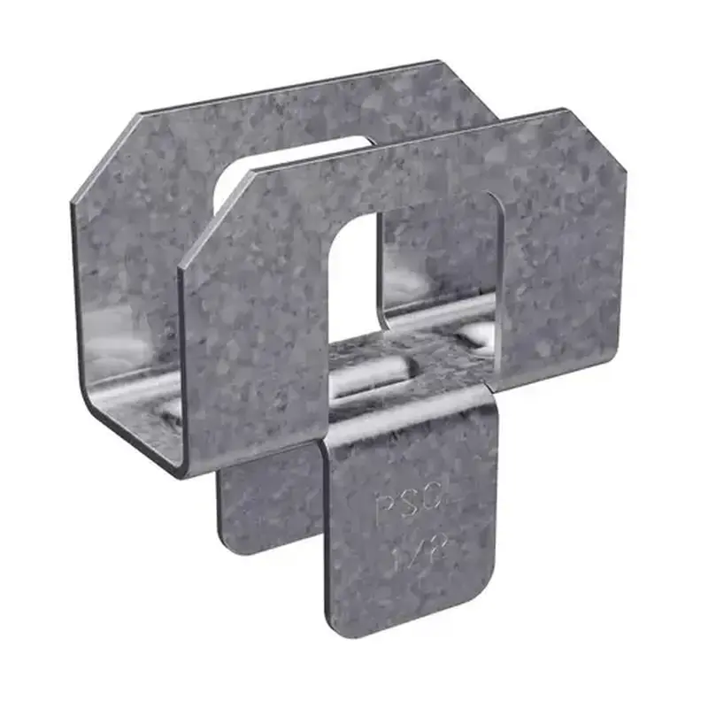 SIMPSON STRONG-TIE CO PSCL 1/2-R50 Panel Sheathing Clip Galvanized Silver Stainless Steel Galvanized