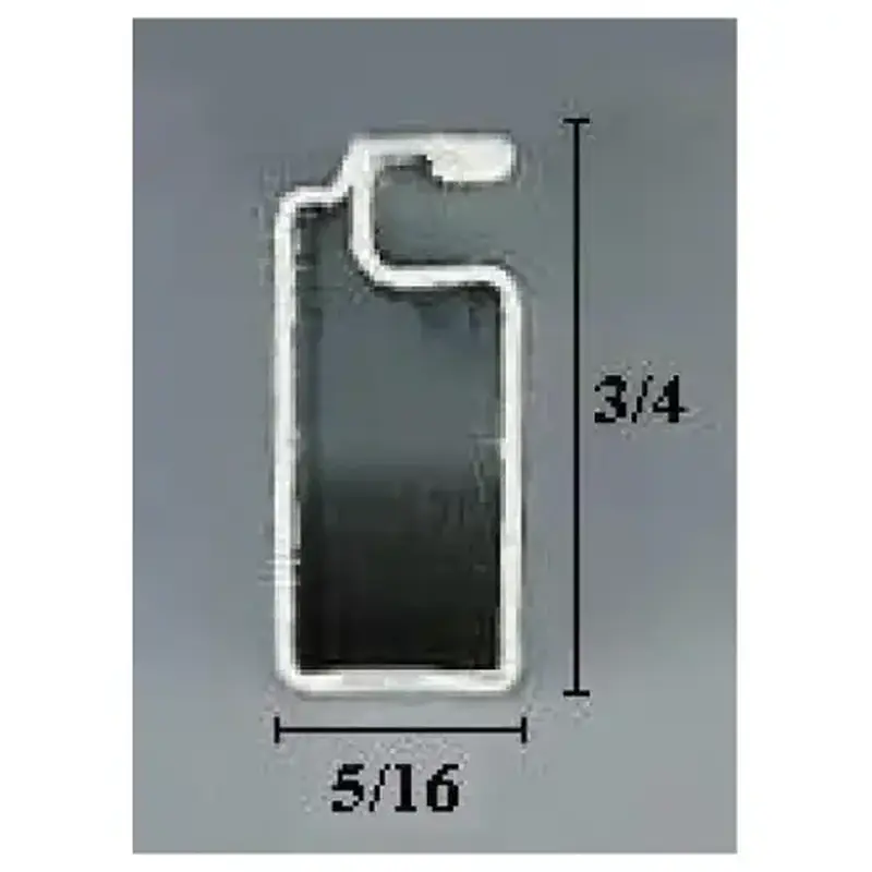 Brixwell 90-222 5/16 X 3/4 Screen Frame Bronze 160 Lengths Per Carton each Length Is 12ft 6in