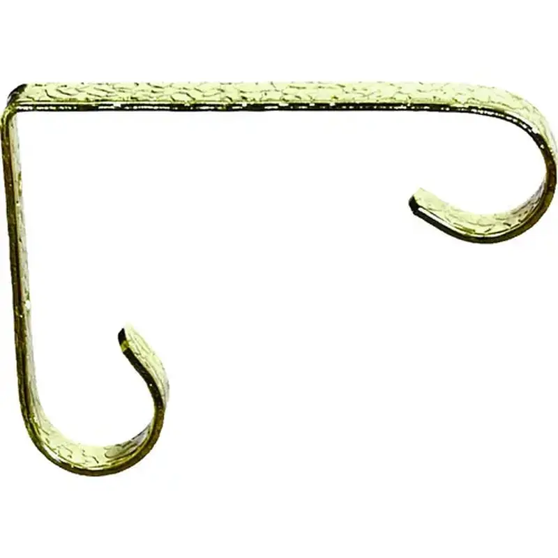 Landscapers Select GB0163L Planter Bracket, 4-1/4 L, Steel, Brass, Wall Mount Mounting