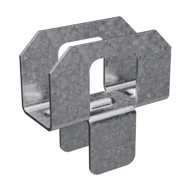 SIMPSON STRONG-TIE CO PSCL 1/2 PSCL1/2 Panel Sheathing Clip, 20 Thick Material, Steel, Galvanized - pack of 250