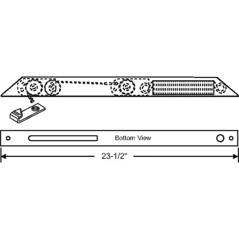 Brixwell 60-Ax152-1 23-1/4in Invisible Ax Balance 60-518hd Attached With Cord 20-26 Pound Sash 41in Cord