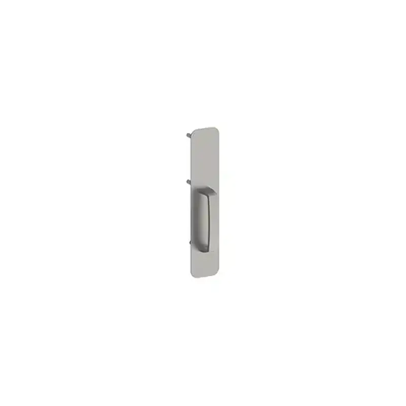 Hager 109043 45PD Pull Plate Dummy Outside Exit Device Trim Satin Chrome Finish