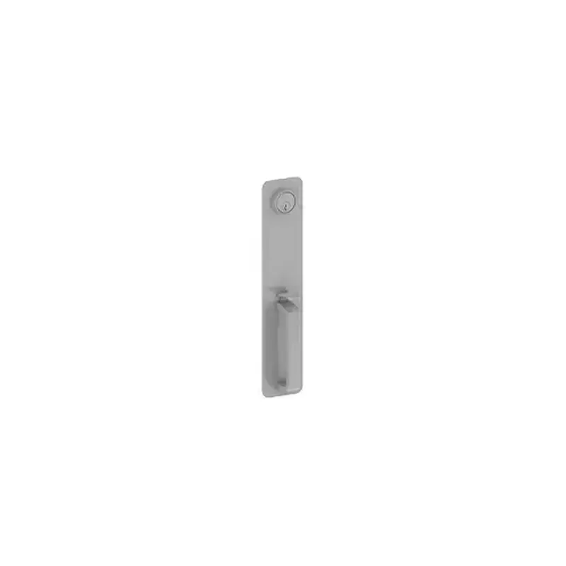 Hager 159297 47PT Left Hand Pull Plate Thumbpiece Entry Outside Exit Device Trim Satin Stainless Steel Finish