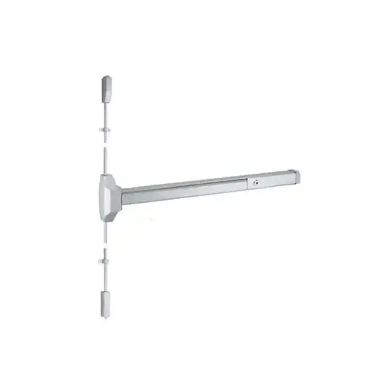 International Door Closers 5530S-US28-36 Standard Surface Rod Panic Exit Device 36" Satin Aluminum