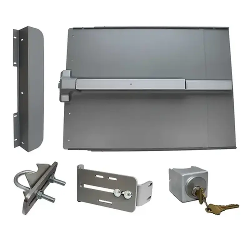Lockey ED51S 24" Edge Panic Shield Safety Kit Silver Finish