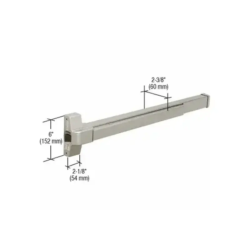CRL DL970FDU Dark Bronze Rim Fire Exit Device