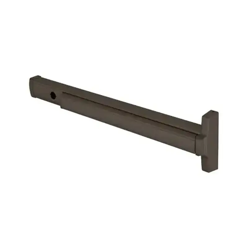 Jackson 312085CR37313 Cylinder Dogging Concealed Vertical Rod Panic Exit Device Dark Bronze Finish