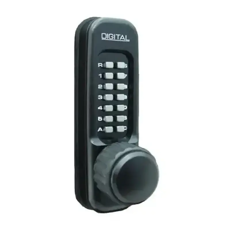 Lockey 160P-JB Keyless Heavy Duty Passage Knob Panic Trim Jet Black