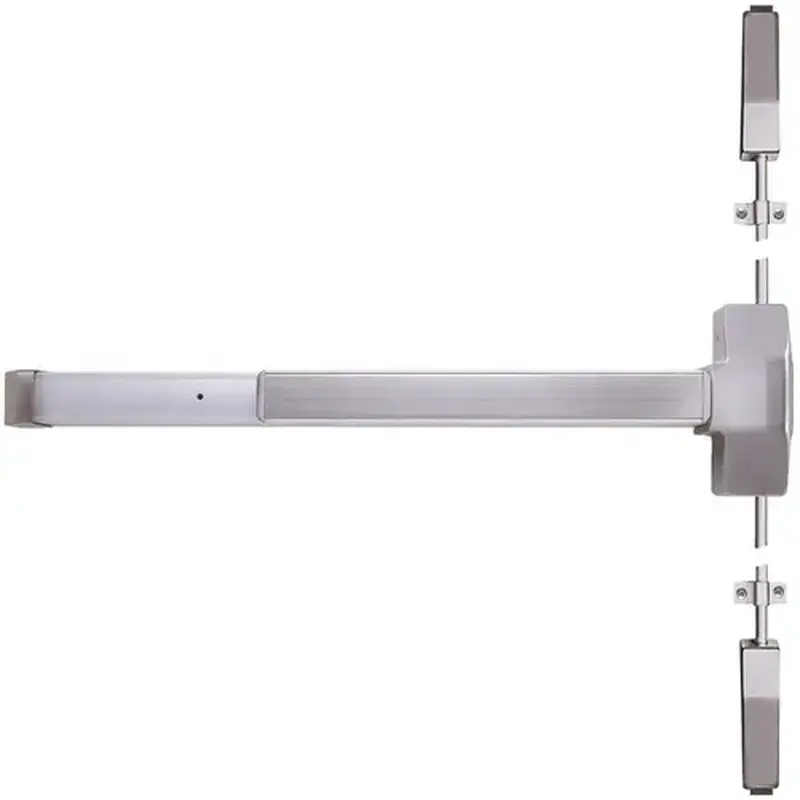 Tell Manufacturing EX100080 9400B Grade-1 36 in. Vertical Rod Panic Bar 32D Satin Stainless Steel