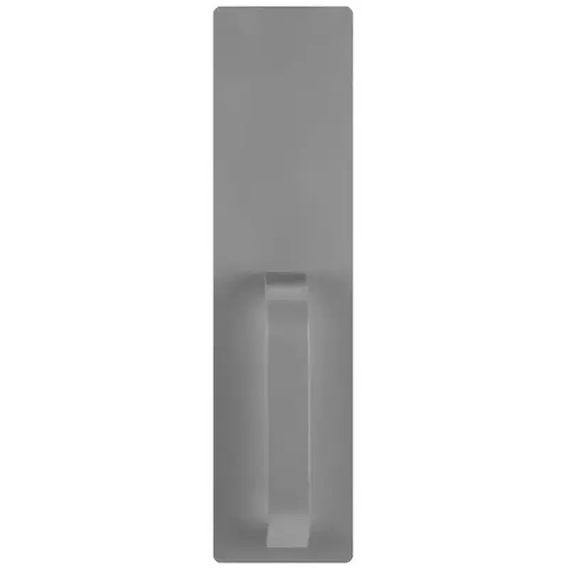 DETEX 02A 689 V Series Sprayed Aluminum Grade 1 Exit Trim, Dummy Function, S Pull, Keyless
