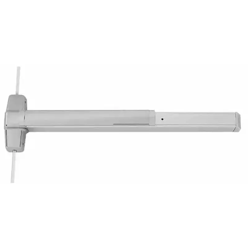 Von Duprin 9927EO26D4 4' Surface Vertical Rod Grooved Case Exit Device, Satin Chrome Finish