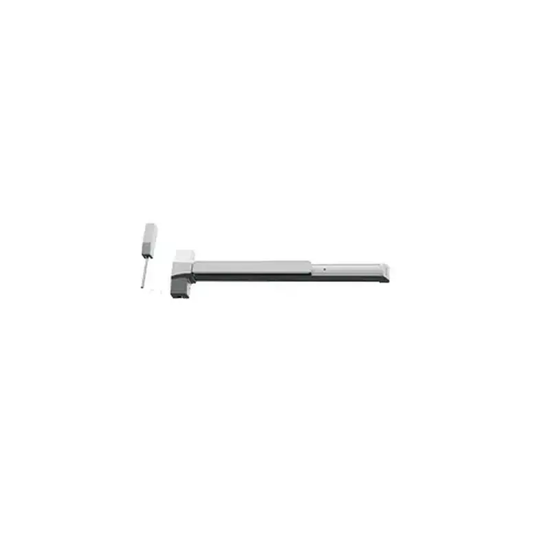 Hager 010208 4501 LBR FR 36" x 96" US26D BOLT MLRX REV 2 Satin Chrome