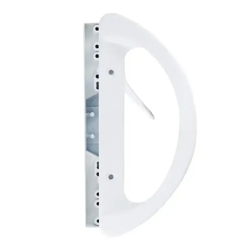 CRL C1225 White Sliding Glass Door Handle Set with 3-15/16" Screw Holes