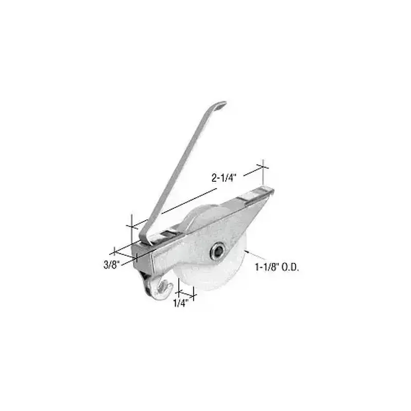 CRL AG209 1-1/8" Nylon Screen Roller Assembly