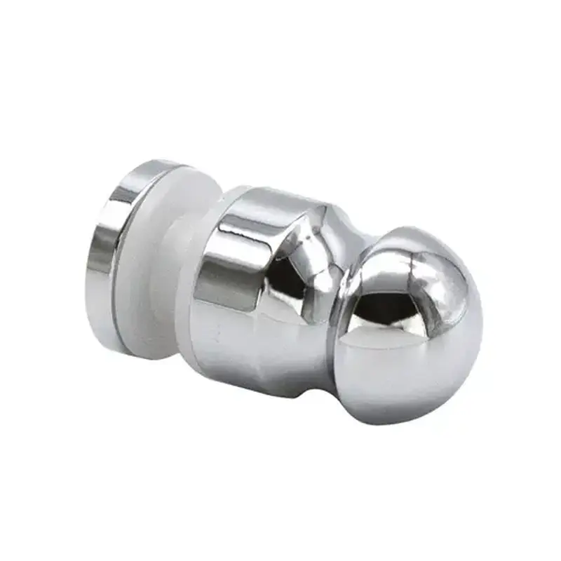 FHC DKM01CH Mini shower Door Knob - Polished Chrome