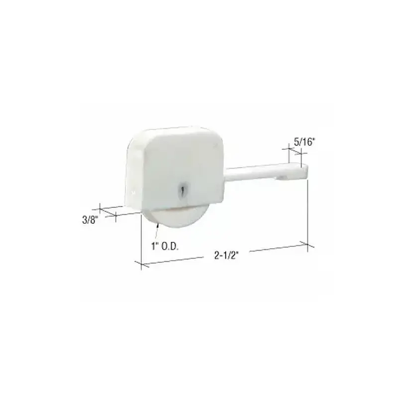 CRL V1172 Sliding Screen Door Roller 1" Nylon Wheel