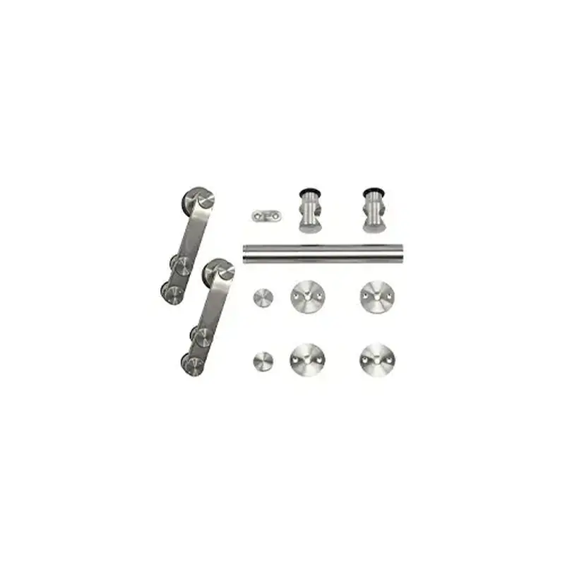 Hager 183643 9436 FACE MNT STRAP STICK 2m 78-3/4" SS RD RAIL