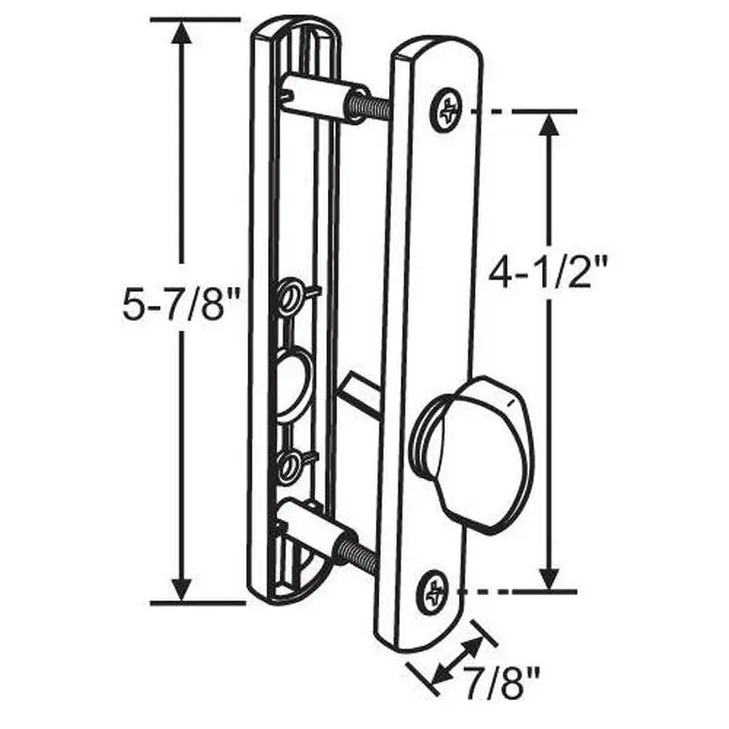 Brixwell 16-618bz Latch Assembly PDH 78 Bronze Set