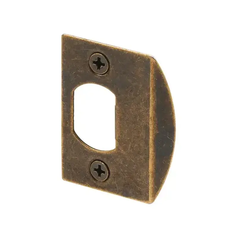 FHC E2233 Antique Brass Plated - Dead Latch Door Strike - pack of 2