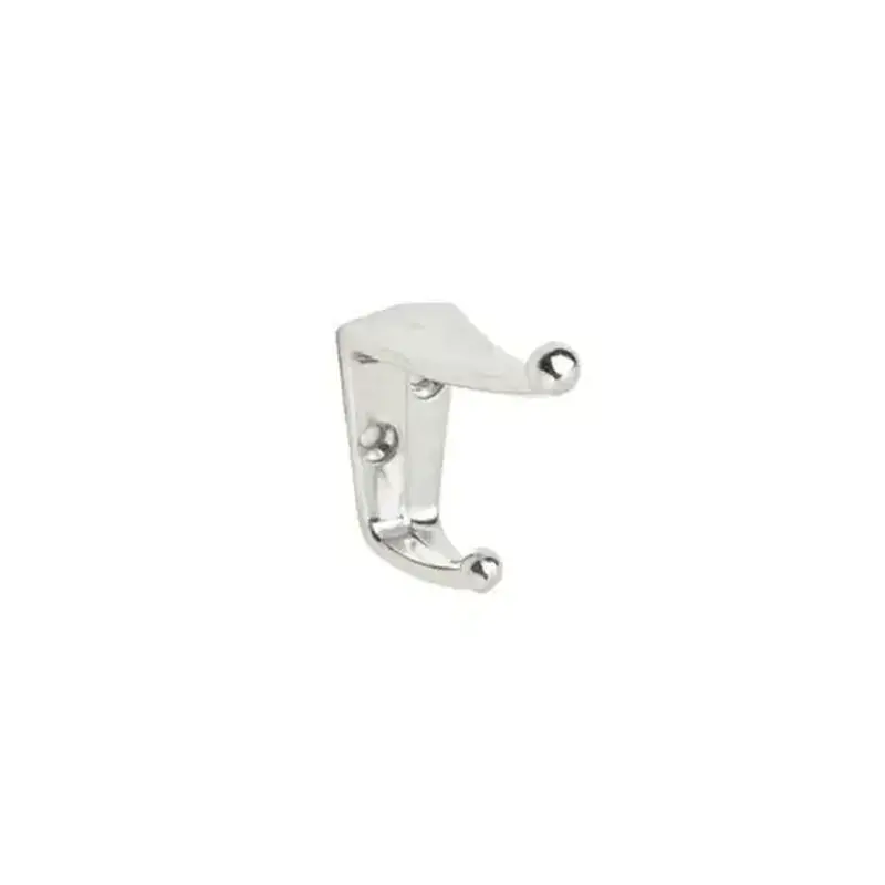 IVES 405A92 407 Coat and Hat Hook, Clear Coated Aluminum
