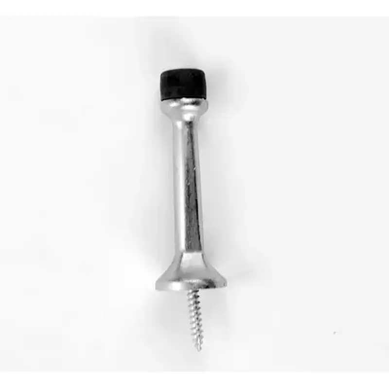Don Jo 1504-625 3" Solid Wall Stop Bright Chrome Finish