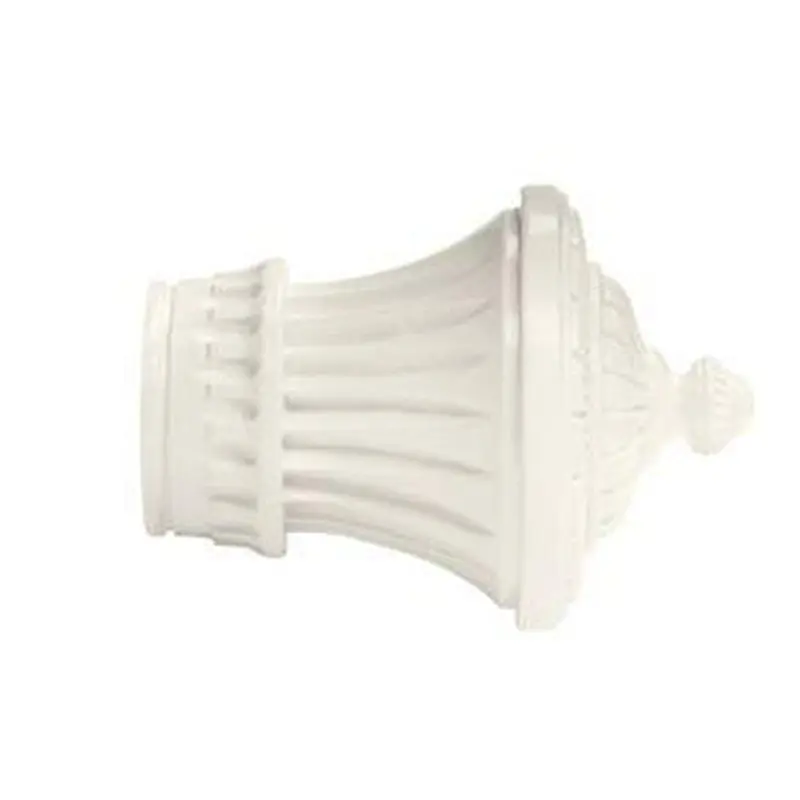 2" Wood Trends Charleston Finial - 025 - White