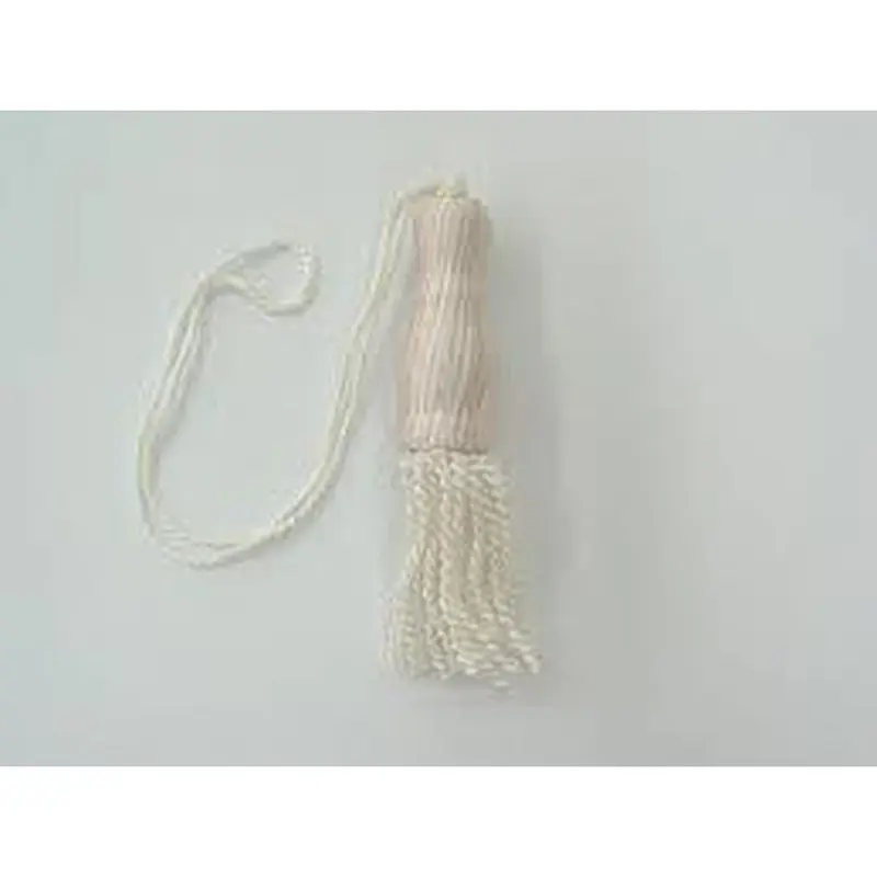 4" Bullion Tassels White - 36 Per Bag