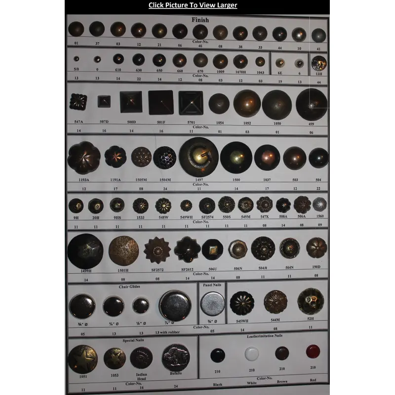 Alan Richard Decorative Designer Nails Sample Board