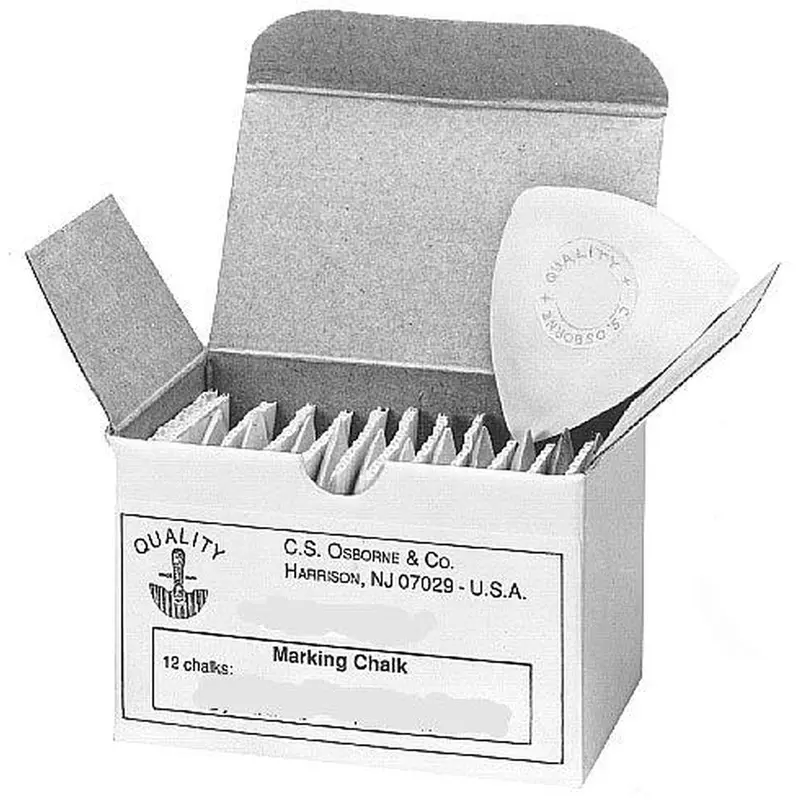 C.S. Osborne Box Of 12 Tai.Chalk Whit