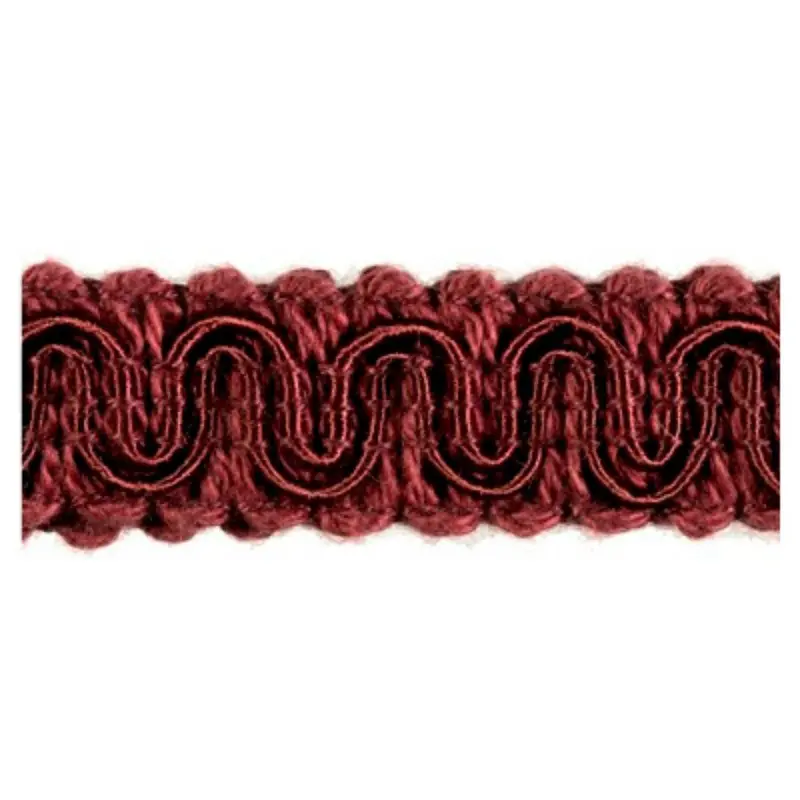 Rayon Scroll Gimp - J20 Dark Claret 36 Yards