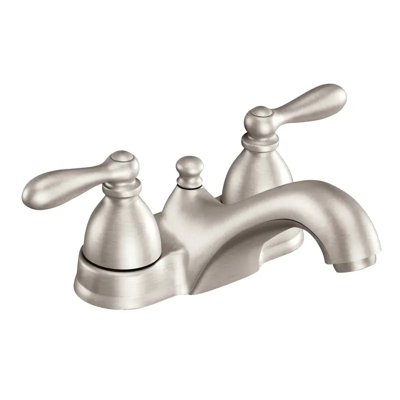 Caldwell Chrome two-handle low arc bathroom faucetChrome