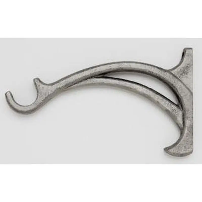 Wrought Iron Bracket 7-1/2" Projection - 011 - Antique Pewter