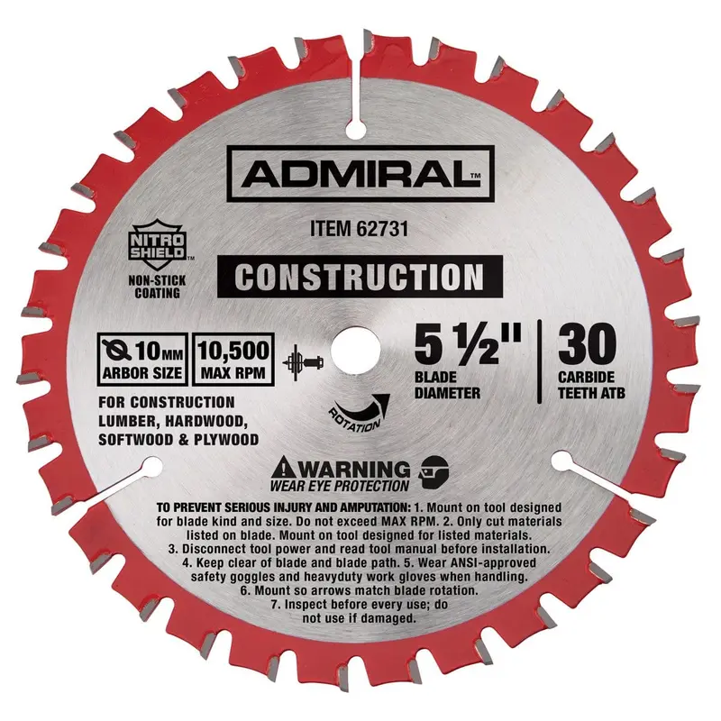 5-1/2 in. 30T Circular Saw Blade