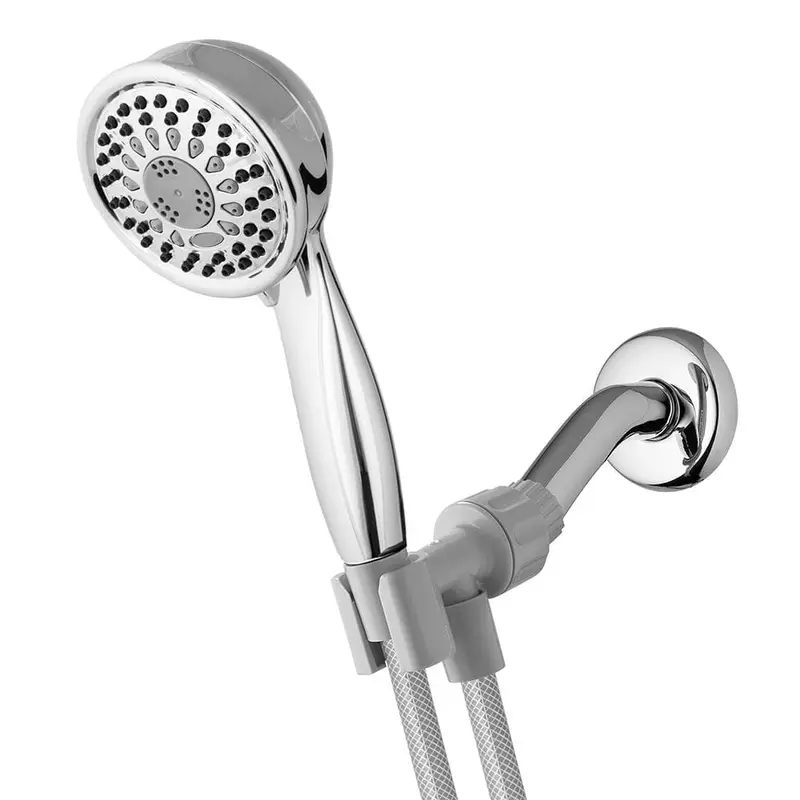5-Spray 3.5 in. Single Wall Mount Low Flow Handheld Shower Head in Chrome1.308 / each