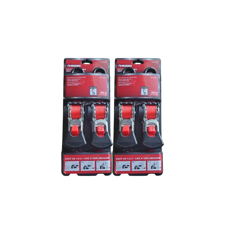 6 ft. x 1 in. Locking Tie-Down (4-Pack)