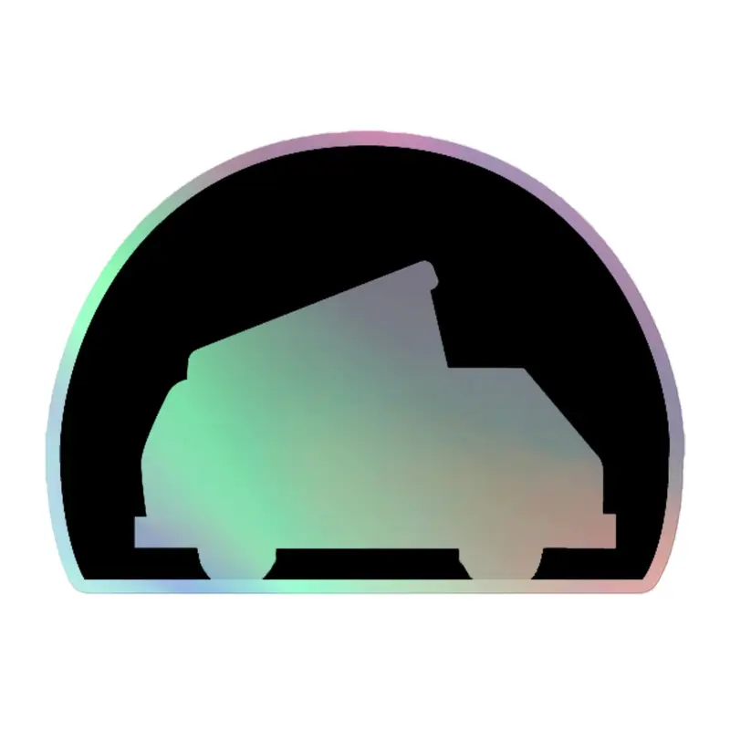 GoWesty Logo Holographic Sticker33