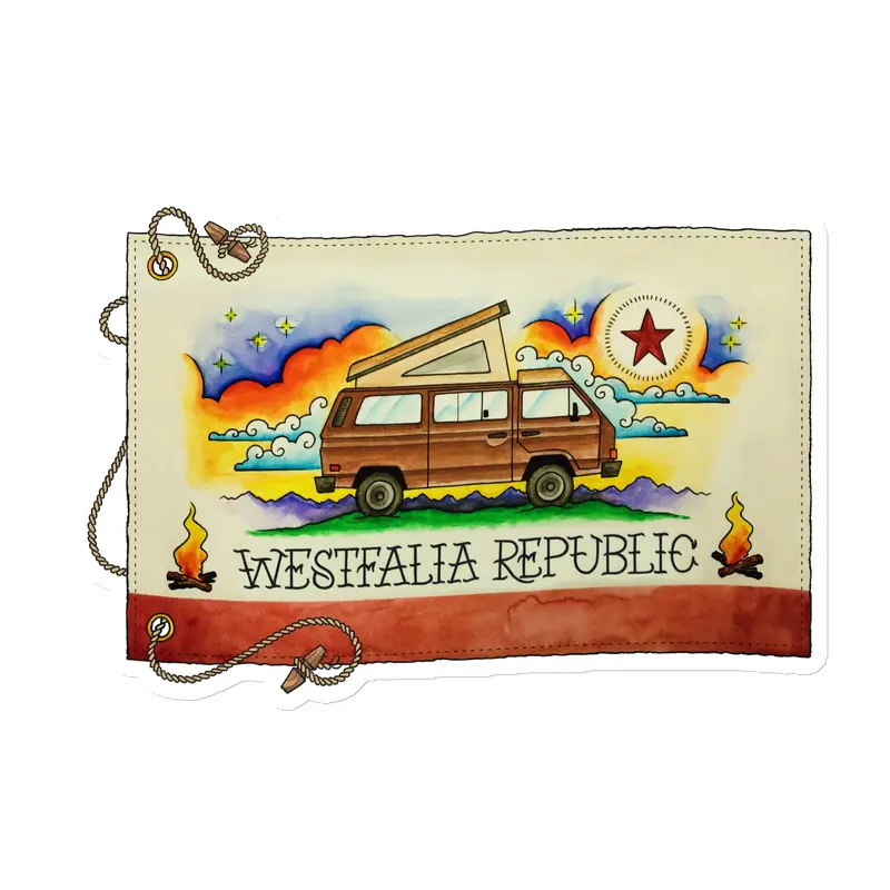 Westfalia Republic Magnet33