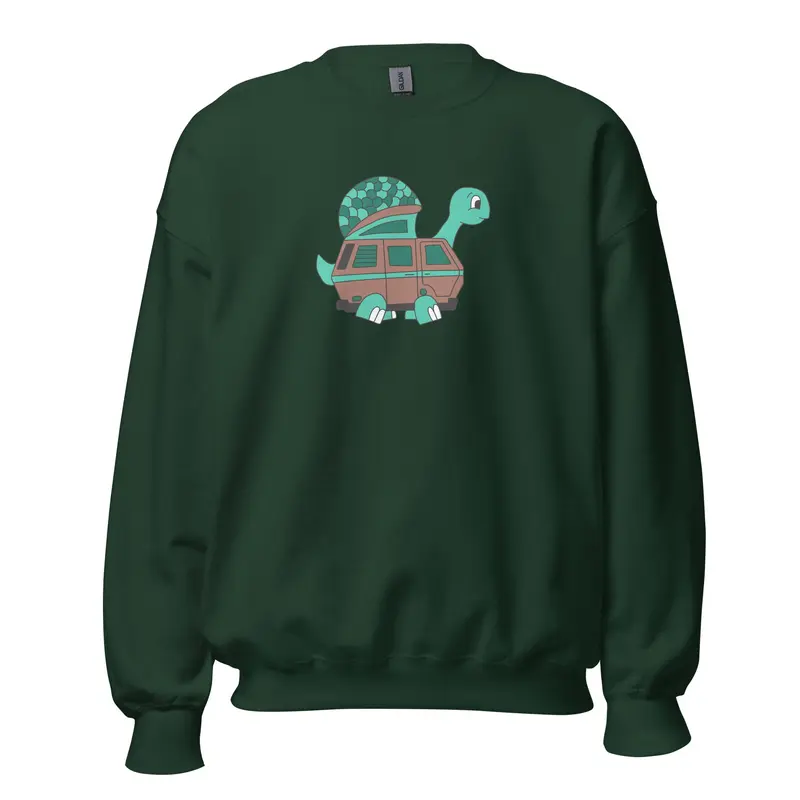 Tom Turtle Unisex SweatshirtBlack / S