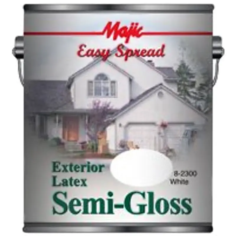HOUSE PAINT GAL S/G BLACK EXT LATEX