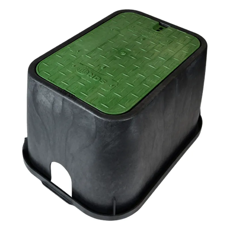 NDS 14" x 19" Standard Series - Black Box / Green Drop-in Cover, ICV14" x 19"