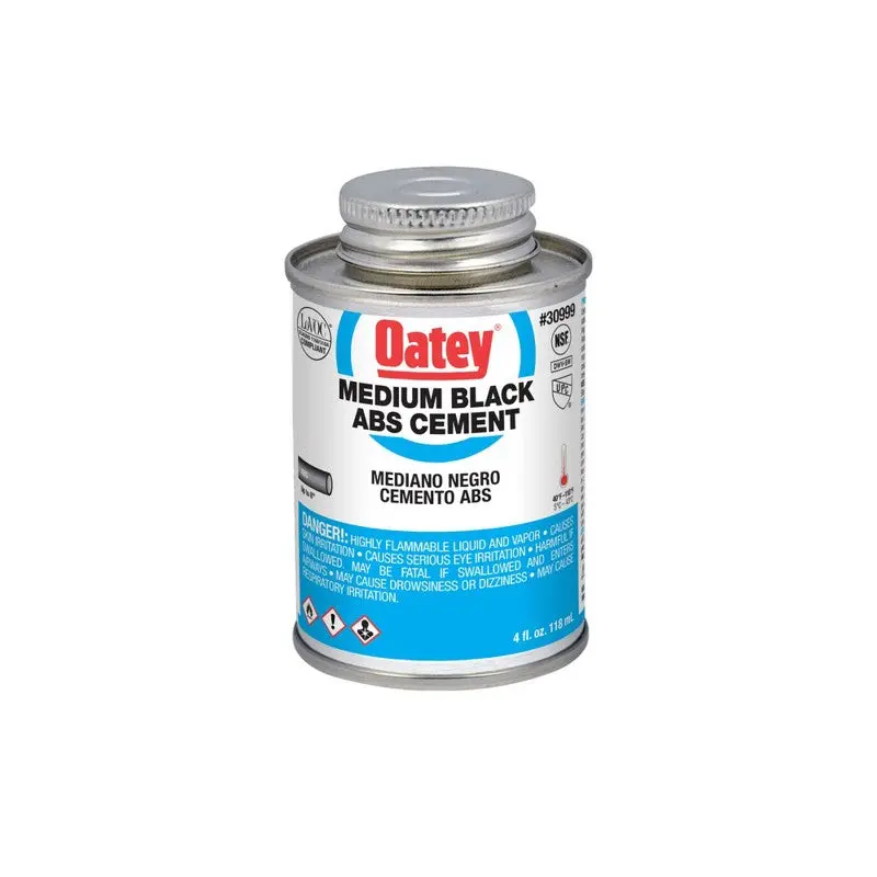 Oatey 4 oz. ABS Black Cement4 oz.