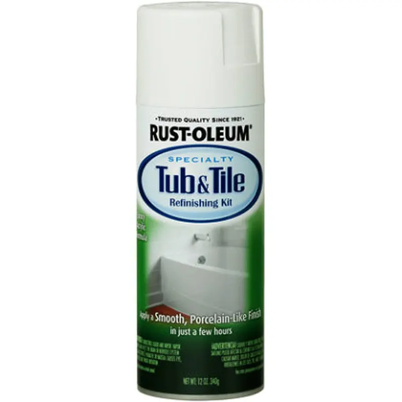 SPRAY PAINT 12 OZ WT TUB AND TILE