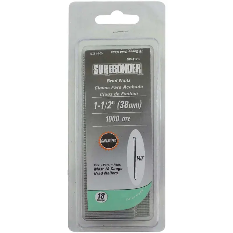 Surebonder 400-112G Brad Nails1-1/2 Inch
