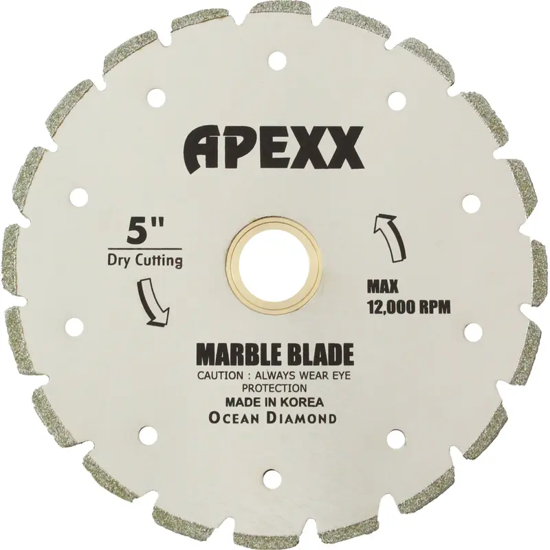 APEXX V-Slot Electroplated Marble BladesAPEXX V-Slot EP Blade 4.5"
