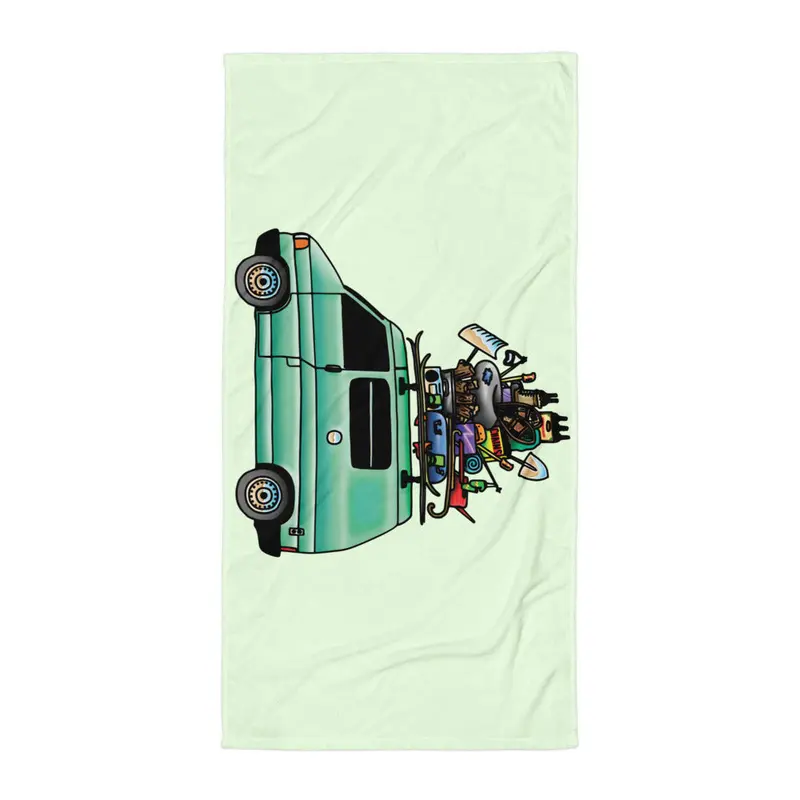 RAD Eurovan Beach Towel