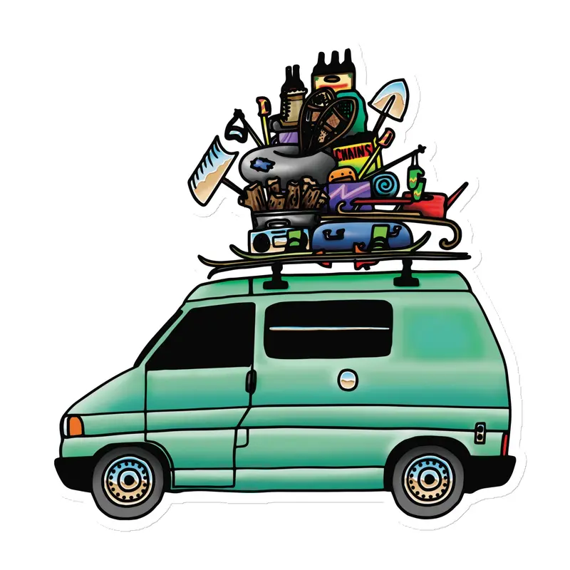 RAD Eurovan Magnet33