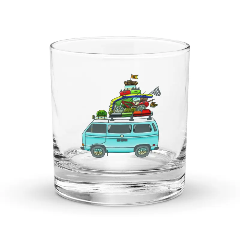 RAD Vanagon Rocks Glass