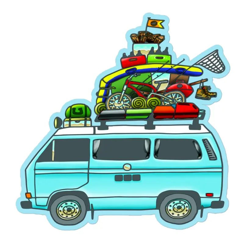 RAD Vanagon Sticker33
