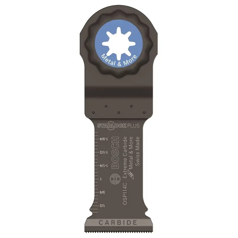 Bosch | OSP114C 1-1/4 In. StarlockPlus Carbide Plunge Cut Blade
